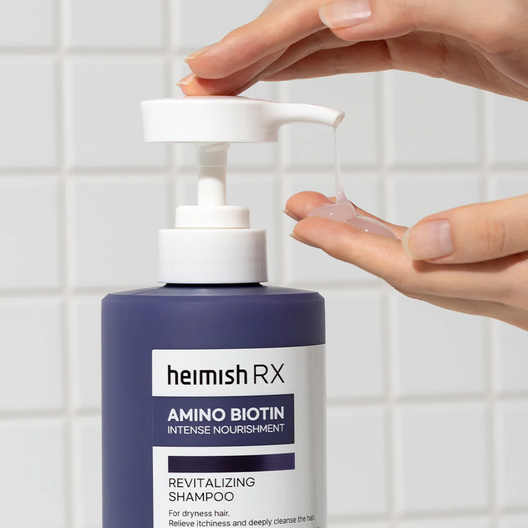 HEIMISH RX Amino atjaunojošs šampūns ar biotīnu 400ml | Multum