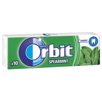 Orbit Spearmint košļājamā gumija 14g | Multum