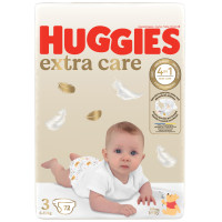 Huggies Extra Care autiņbiksītes mazuļiem #3 6-10kg, 72gb | Multum