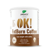NATURE'S FINEST Ok! Fatburn kafijas dzēriena pulveris 150g | Multum