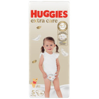 Huggies Extra Care autiņbiksītes #5 15-22kg, 50gab | Multum
