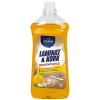 DELUXE lamināta un korķa grīdu tīrīšanas līdzeklis ar apelsīnu smaržu 1L | Multum