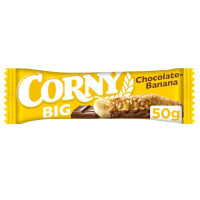 CORNY BIG šokolādes-banānu musli batoniņš 50g | Multum