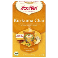 YOGI TEA tēja ar kurkumu 34g | Multum