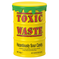 TOXIC WASTE Yellow Drum skābās konfektes 42g | Multum