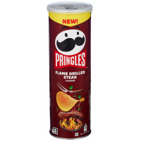 PRINGLES čipsi ar grilēta steika garšu 165g | Multum