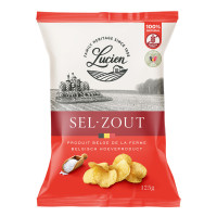 Lucien Classic kartupeļu čipsi ar sāli 125g | Multum