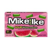 MIKE AND IKE Sour Watermelon košļājamās konfektes 120g | Multum