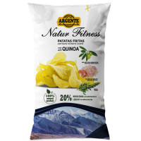 PAPAS ARGENTE Natur Fitness kartupeļu čipsi ar Himalaju sāli un kvinoju 150g | Multum