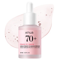 ANUA Peach 70% serums sejas ādai ar persiku ekstraktu un niacinamīdu 30ml | Multum