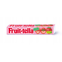 FRUITELLA Strawberry košļājamās konfektes 41 g | Multum