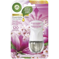 AIR WICK Essential Oils elektriskais gaisa atsvaidzinātājs ar magnoliju un ķiršu ziedu aromātu 19ml | Multum