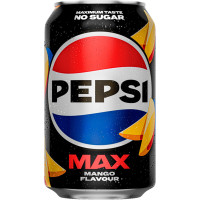 PEPSI Max Mango, bundžā 330ml | Multum