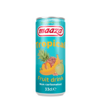 MAAZA Tropical sulas dzēriens, bundžā 330ml | Multum