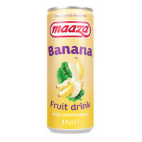 MAAZA Banana sulas dzēriens, bundžā 330ml | Multum