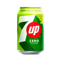 7UP Zero, bundžā 330ml | Multum