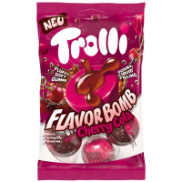 TROLLI Flavor Bomb Cherry Cola želejas konfektes 75g | Multum