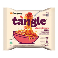 SAMYANG Tangle Chunk tomato pasta nūdeles 105g | Multum