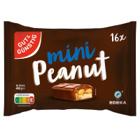 G&G Mini Peanut šokolādes batoniņi (16) 400g | Multum
