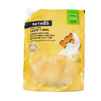 BETRES šķidro ziepju rezerve ar piena un medus aromātu 1L | Multum