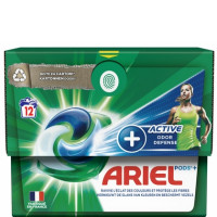 ARIEL Allin1 Odor Defense veļas mazgāšanas kapsulas 12gab | Multum