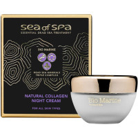 SEA OF SPA Marine nakts krēms ar kolagēnu un hialuronskābi 50ml | Multum