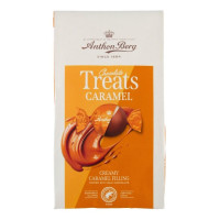 ANTHON BERG šokolādes konfektes ar karameļu pildījumu 112g | Multum