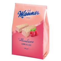 MANNER Raspberry vafeles 185g | Multum