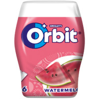 ORBIT Watermelon košļājamā gumija (46), Bundžā 64g | Multum