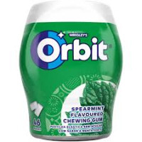 ORBIT Spearmint košļājamā gumija, bundžā (46) 64g | Multum