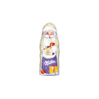 MILKA baltās šokolādes Ziemassvētku vecītis 45g | Multum