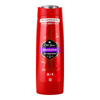 OLD SPICE 3in1 Rockstar šampūns un dušas želeja 400ml | Multum