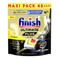 FINISH Ultimate Plus All in 1 Lemon trauku mazgāšanas kapsulas 48gab | Multum