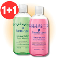 BARNANGEN Dušas želeju komplekts (Berry Boost, Sauna Relax) | Multum