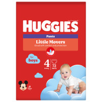 Huggies Pants Boy 4 (9-14kg) biksītes 72gb. | Multum