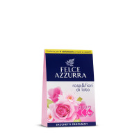 FELCE AZZURRA Rose & Lotus aromātiskie maisiņi 3gab | Multum