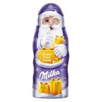MILKA Crispy piena šokolādes Ziemassvētku vecītis 95g | Multum