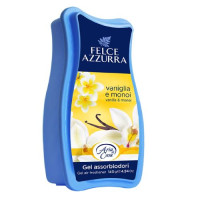 Gaisa atsvaidzinātājs/gels ar vaniļļas un monoi aromātu Felce Azzurra 140g | Multum