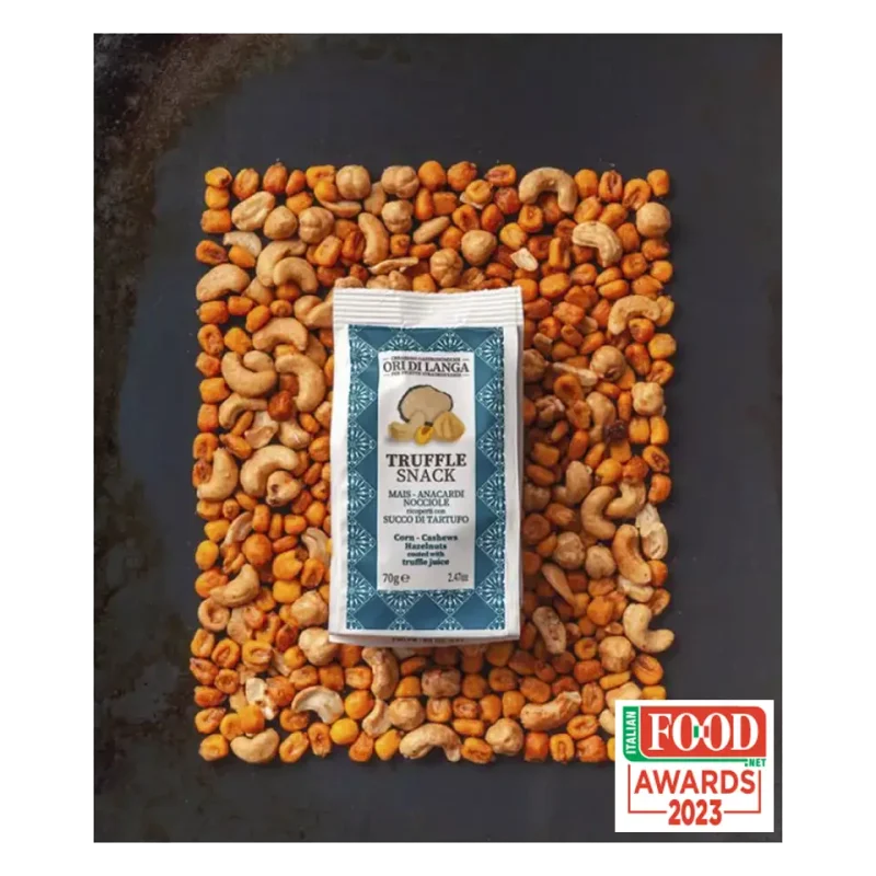 ORI DI LANGA Truffle Snack, riekstu uzkodas ar trifeļu sulu (Tuber aestivum Vitt.) 70g | Multum