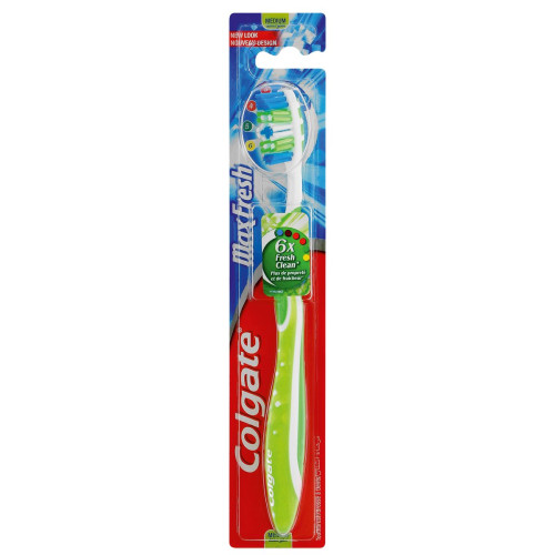 Colgate Max Fresh vidēji cieta zobubirste | Multum