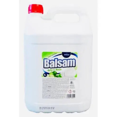 Deluxe Balsam trauku mazgāšanas balzams ar ābolu un piparmētru smaržu 5L | Multum