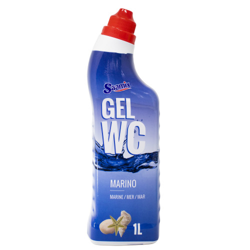 Saamix tualetes tīrīšanas želeja ar jūras ūdens smaržu 1L | Multum