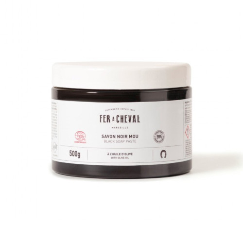 FER A CHEVAL universāla melno ziepju pasta ar olīveļļu 500g | Multum