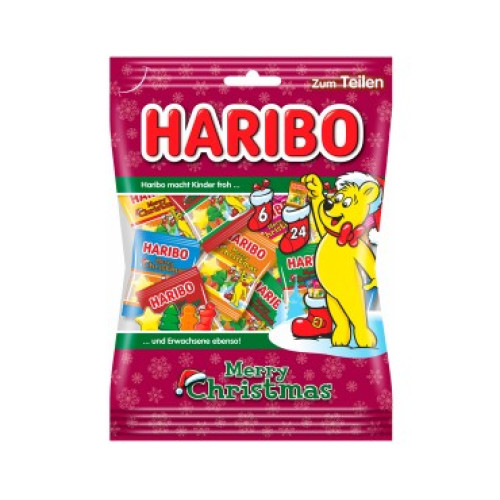 HARIBO Merry Christmas Minis želejas konfektes 250g | Multum