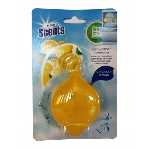 AT HOME Scents trauku mazgājamās mašīnas atsvaidzinātājs ar citronu aromātu 12g | Multum