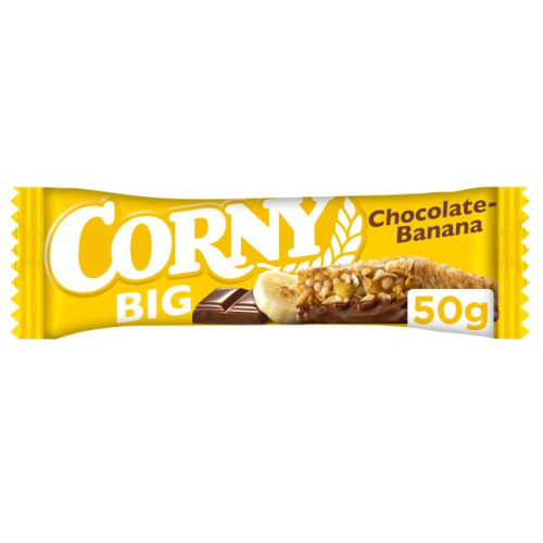 CORNY BIG šokolādes-banānu musli batoniņš 50g | Multum