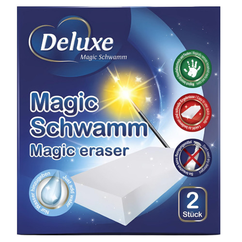 DELUXE Magic Schwamm multifunkcionālas švammes 2gab | Multum
