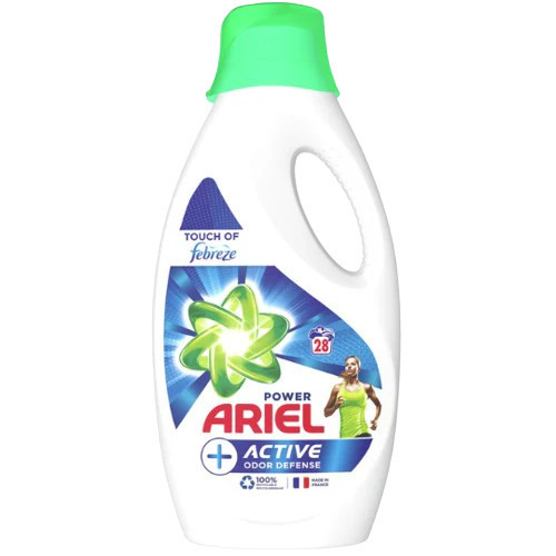 ARIEL Active Odor Defense veļas mazgāšanas gēls (28x) 1,26L | Multum