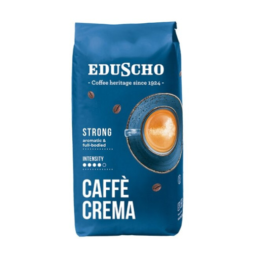 EDUSCHO Crema Strong kafijas pupiņas 1000g | Multum