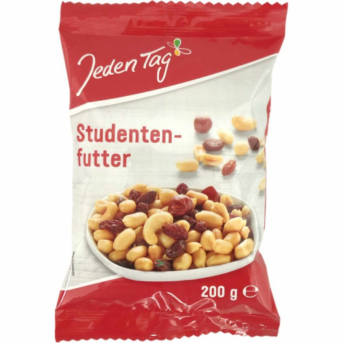 JEDEN TAG žāvētu augļu un riekstu kokteilis "Studentu brokastis" 200g | Multum